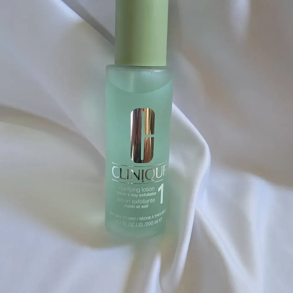 Clinique Clarifying Lotion Toner 1 For Dry/Very Dry Skin type 6.7 oz, New